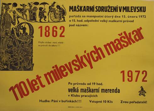 1972 110 let milevských maškar