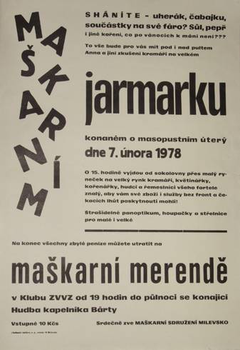 1978 Maškarní jarmark