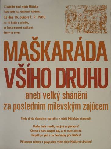 1980 Maškaráda všeho druhu