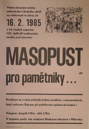 1985 Masopust pro pamětníky