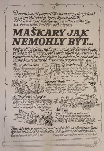 1990 Maškary jaké nemohly být