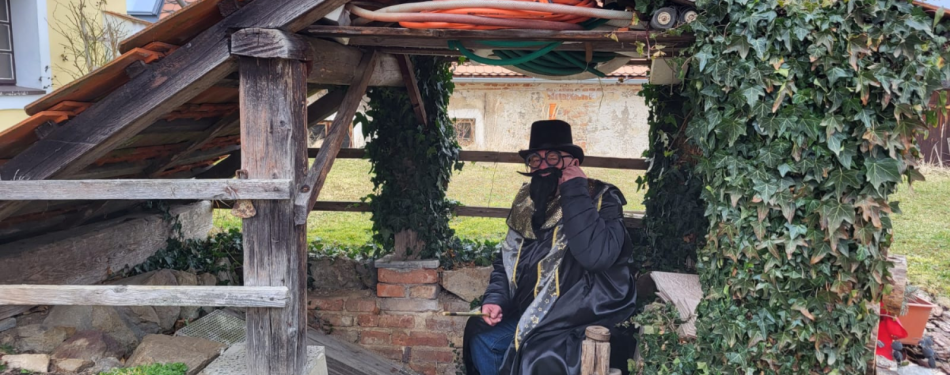 Foto Milevské maškary Milevské maškary navšítivily Skály
