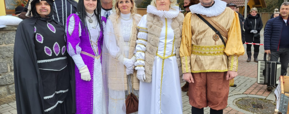 Foto Milevské maškary Milevské maškary navšítivily Skály