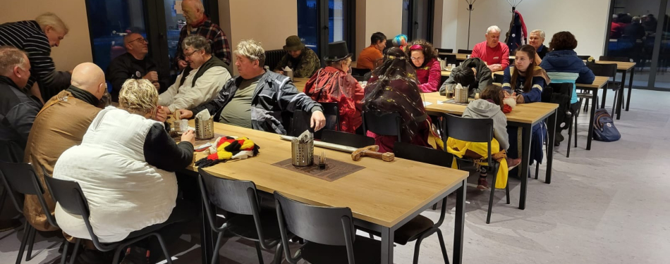 Foto Milevské maškary Milevské maškary navštívili Milešov