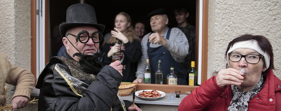 Foto Milevské maškary Maškary ve Skalách