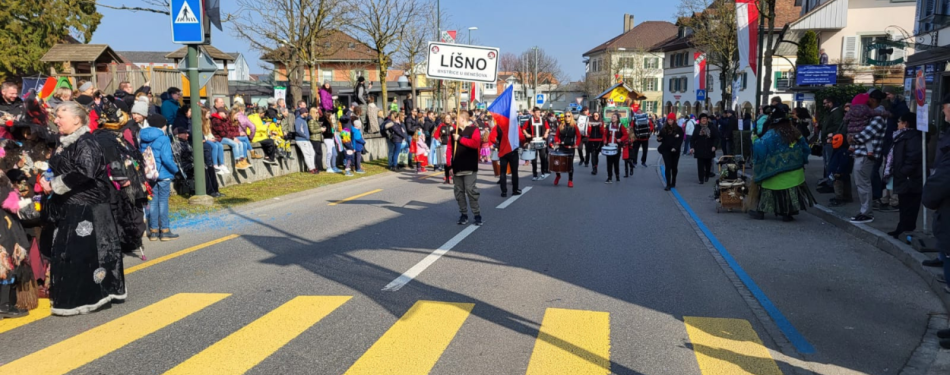 Foto Milevské maškary Milevšťáci ve Švýcarsku