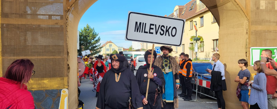 Foto Milevské maškary Burčákové slavnosti v Hustopečích