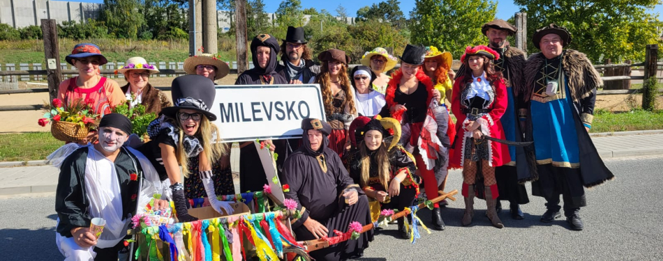 Foto Milevské maškary Burčákové slavnosti v Hustopečích