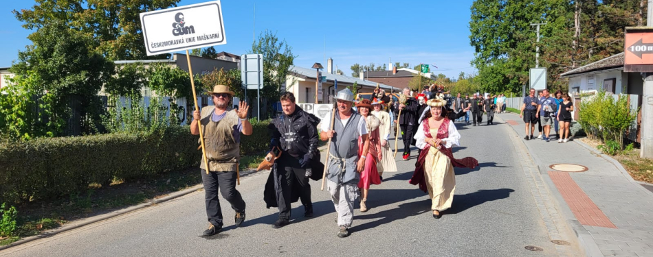 Foto Milevské maškary Burčákové slavnosti v Hustopečích