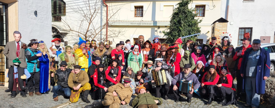 Foto Milevské maškary Milevské maškary na akci Hustopečské ostatky