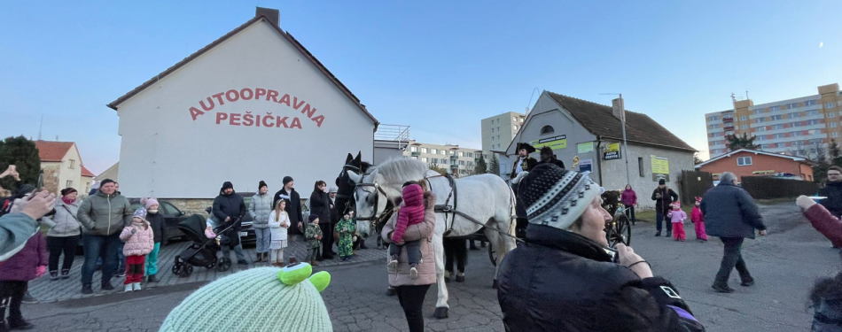 Foto Milevské maškary Mikulášská jízda