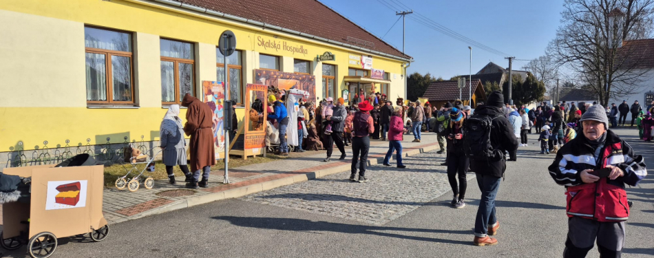 Foto Milevské maškary Masopust  ve Skalách 2025