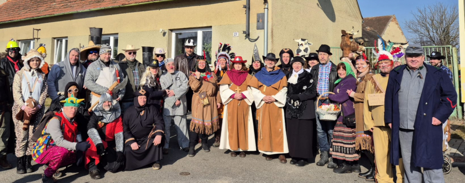 Foto Milevské maškary Masopust  ve Skalách 2025