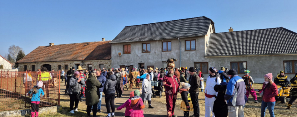 Foto Milevské maškary Masopust  ve Skalách 2025