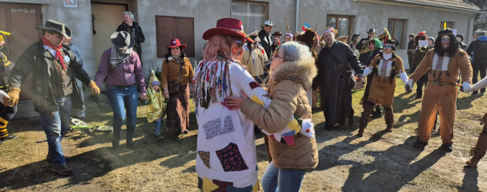 Foto Milevské maškary Masopust  ve Skalách 2025