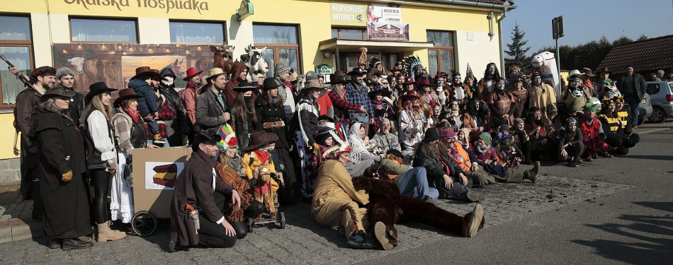 Foto Milevské maškary Masopust  ve Skalách 2025