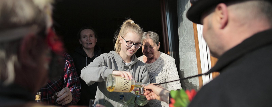 Foto Milevské maškary Masopust  ve Skalách 2025