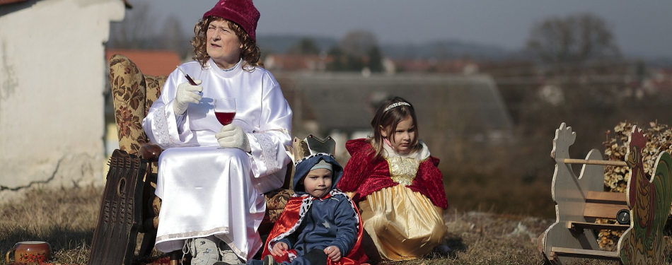 Foto Milevské maškary Masopust  ve Skalách 2025