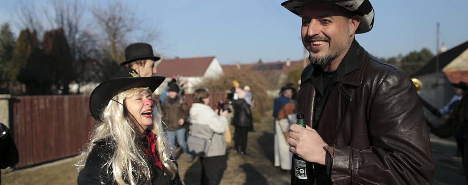 Foto Milevské maškary Masopust  ve Skalách 2025