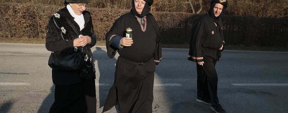 Foto Milevské maškary Masopust  ve Skalách 2025