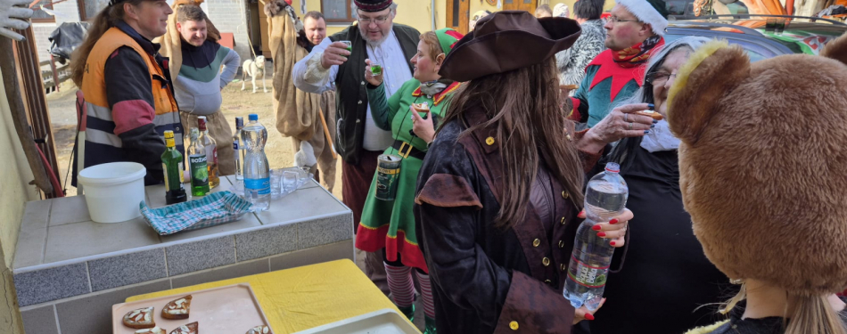 Foto Milevské maškary Milevské maškary v Milešově