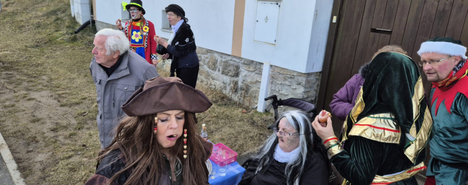 Foto Milevské maškary Milevské maškary v Milešově