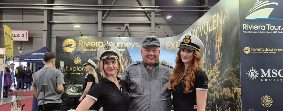 Foto Milevské maškary Milevské maškary oživily veletrh Holiday World v Praze