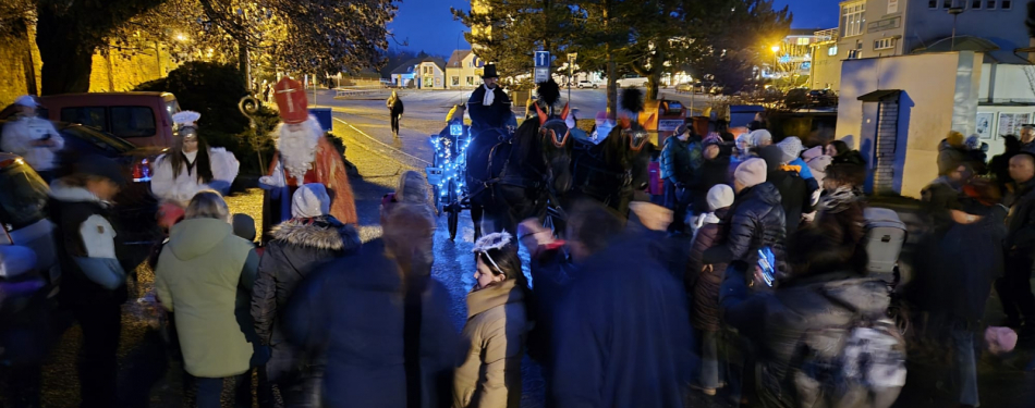 Foto Milevské maškary Mikulášská jízda s nadílkou v milevském klášteře