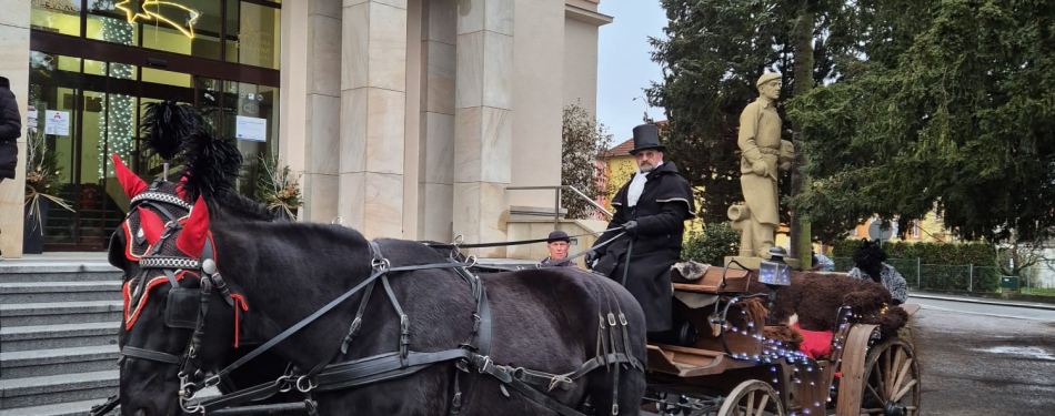 Foto Milevské maškary Mikulášská jízda s nadílkou v milevském klášteře