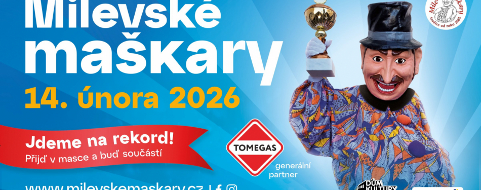 Foto k článku Milevské maškary - Jdeme na rekord!