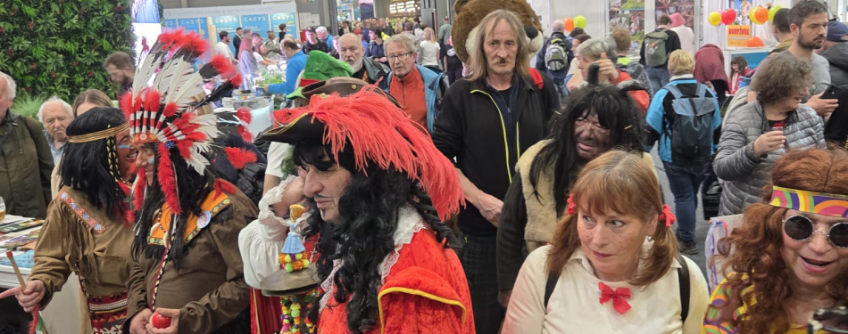 Foto Milevské maškary Milevské maškary rozdávaly radost na veletrhu Holiday World & Region World