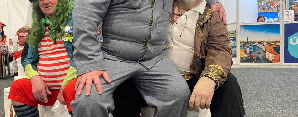 Foto Milevské maškary Milevské maškary rozdávaly radost na veletrhu Holiday World & Region World